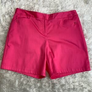 NWT IZOD  Pink Performance Shorts Sz 8
